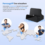 iPhone Charger Dock – mit versteckte Sicherheitskamera - Live-Zugriff per App – Bild 6