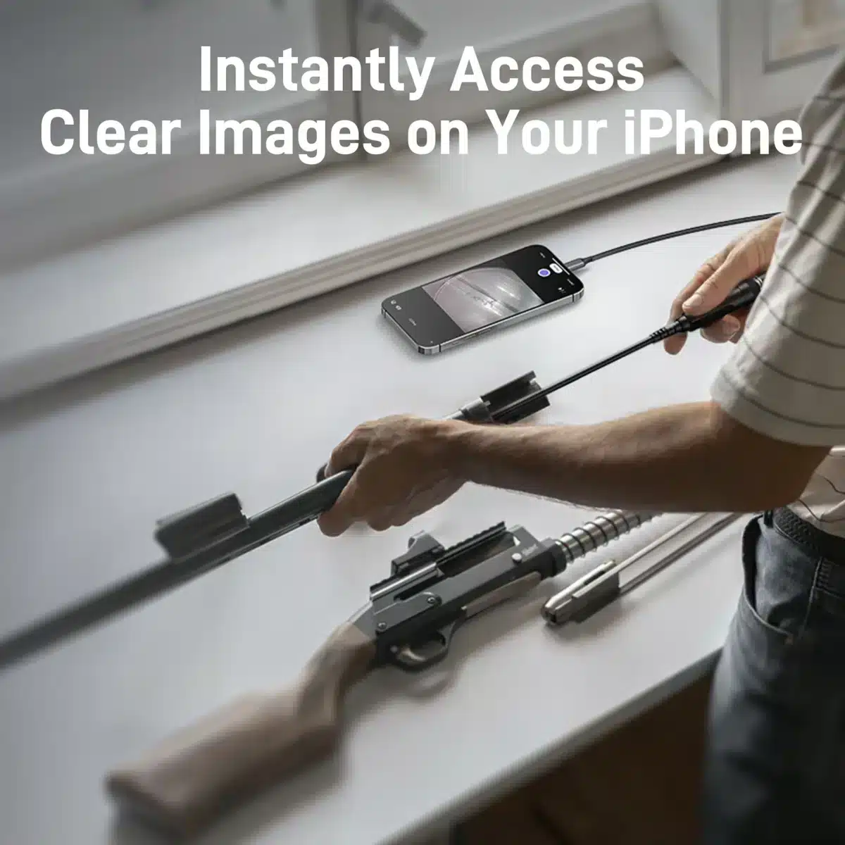 STG100C: Das ultimative flexible 45-Zoll USB-C Lauf-Endoskop – Bild 9