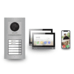 Premium Video-Türsprechanlage (2-Familienhaus) – Hikvision Komplett-Set