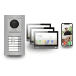 Premium Video-Türsprechanlage (3-Familienhaus) – Hikvision Komplett-Set "Classic Edition"