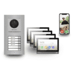 Premium Video-Türsprechanlage (4-Familienhaus) – Hikvision Komplett-Set "Classic"