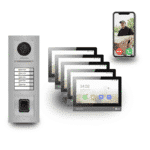 Hikvision IP-Video-Intercom: 5-Parteien-Komplettlösung mit Fingerprint-Zugang