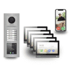 Hikvision IP Video-Türstation für 5 Wohneinheiten – Sicher, Smart & Flexibel
