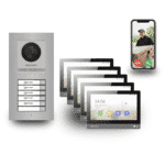 Hikvision IP-Video-Türstation: Komplettset für 5 Wohneinheiten