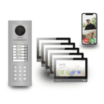 Hikvision IP-Video-Intercom Set: 5-Wohneinheiten & Keypad