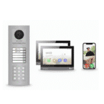 Premium Video-Türsprechanlage (2-Familienhaus) – Hikvision Komplett-Set mit Zahlencode