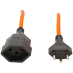 TD-Verlängerung H05VV-F3G1.5 – 25m in Signalorange