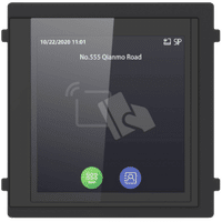 Touch-Display & Kartenleser