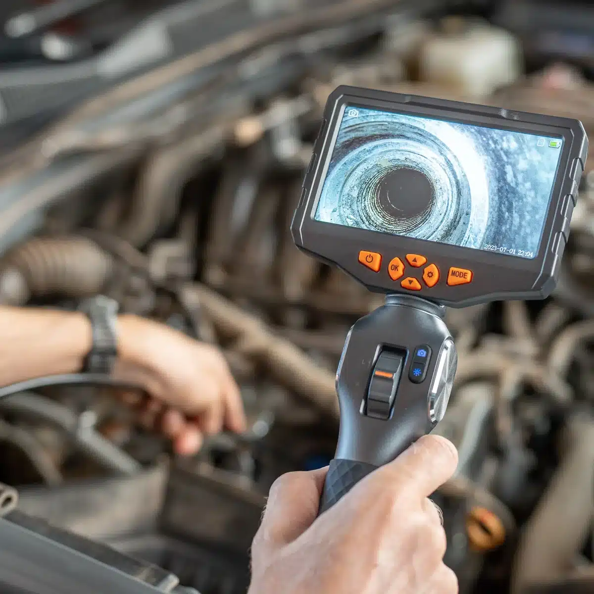 TD500 Pro – 6,5 mm Dual-Objektiv Inspektionskamera mit 2-Wege-Gelenksteuerung – Bild 2
