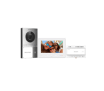 Hikvision 2-Draht Video-Türsprechanlage Set – 7" Touch-Monitor & App-Steuerung