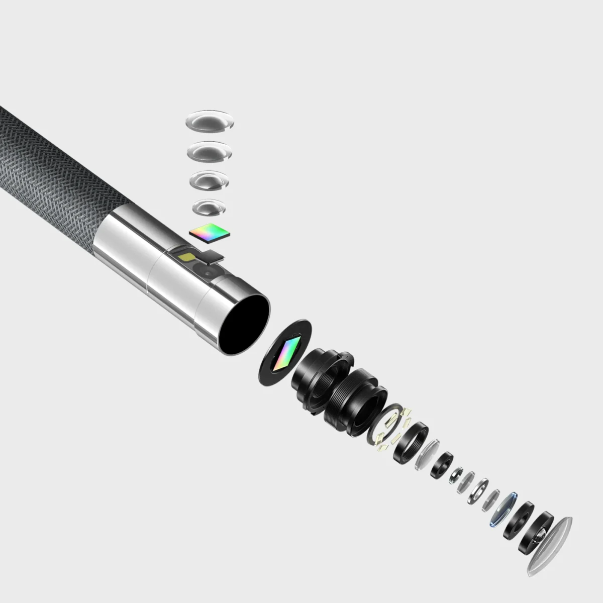 TD500 Pro – 6,5 mm Dual-Objektiv Inspektionskamera mit 2-Wege-Gelenksteuerung – Bild 4