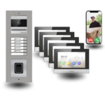 2 draht türsprechanlagen mit fingerprint