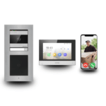 2-Draht Türsprechanlage mit Badge