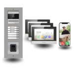 2 draht türsprechanlagen mit fingerprint