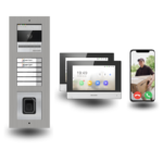 2 draht türsprechanlagen mit fingerprint