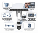 4G Solar-Überwachungskamera