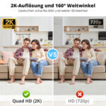 2K Rauchmelder-Kamera (Attrappe) mit Akku – getarnte WLAN-Überwachungskamera – Bild 3