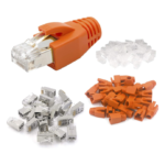 VCE RJ45 CAT6A Netzwerkstecker geschirmt mit Einfädelhilfe