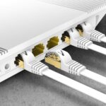 Veetop Cat 7 Flachkabel 20 m weiss – RJ45 Netzwerkkabel (6)
