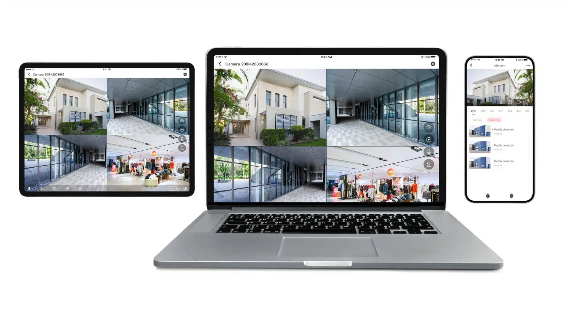 Live-Zugriff auf App und Computer