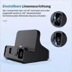 iPhone Charger Dock – mit versteckter Sicherheitskamera – Live-Zugriff per App – Bild 2
