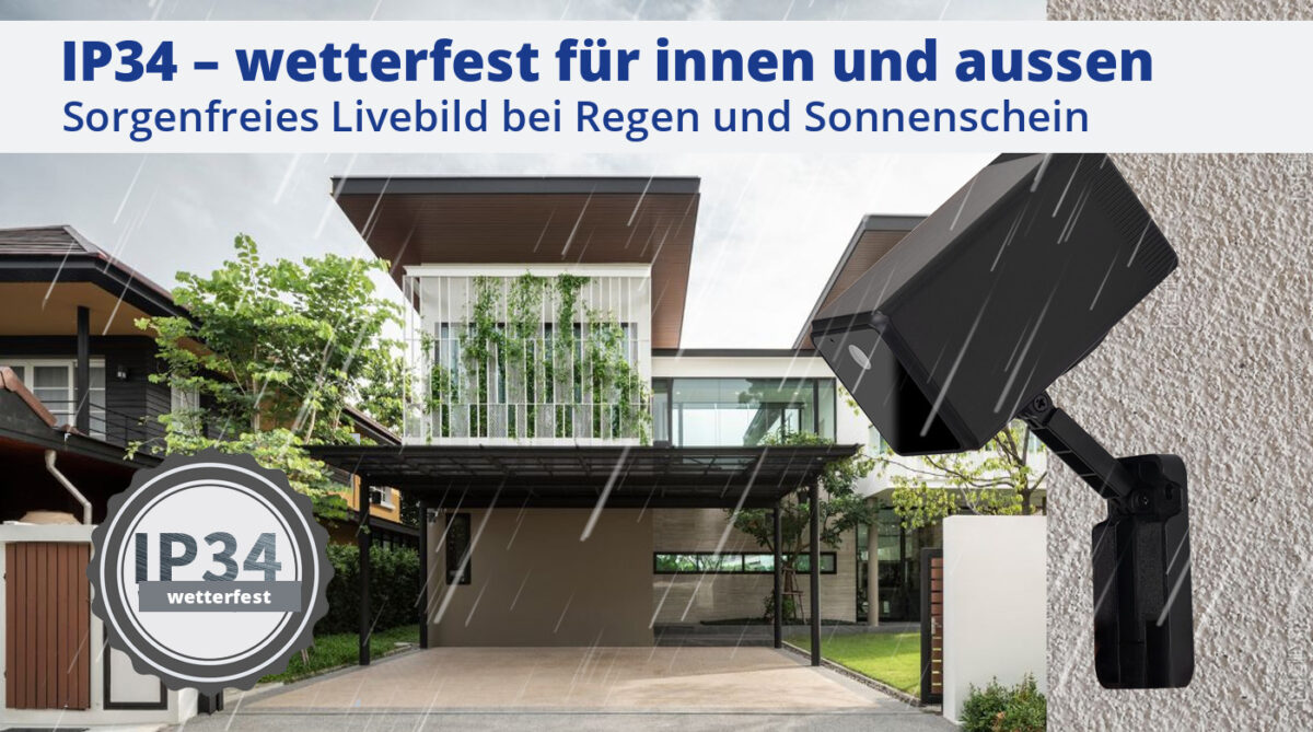 WLAN-Mini-Überwachungskamera IP055-E Dual – Dual-Band WLAN, Akku & wetterfest – Bild 9
