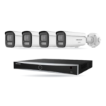 Hikvision PREMIUM Bullet-Kamera Komplettset – 4 Kameras + 1 NVR