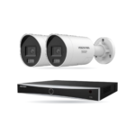 Hikvision PRO Bullet-Kamera Komplettset – 2 Kameras + 1 NVR