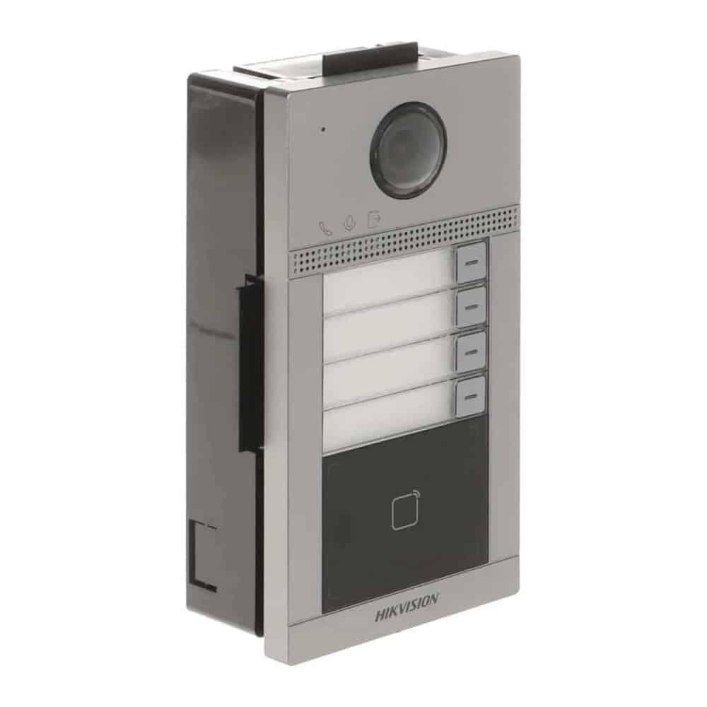 Hikvision DS-KV8413-WME1(C) | IP-Villa-Türstation (4 Tasten, Kartenleser, PoE) Hikvision DS-KV8413-WME1(C) | IP-Villa-Türstation (4 Tasten, Kartenleser, PoE) – Bild 1