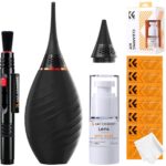 K&F Concept 10-in-1 Reinigungsset mit Blasebalg, zwei Düsen, Reinigungsstift, sechs Tüchern und Reiniger
