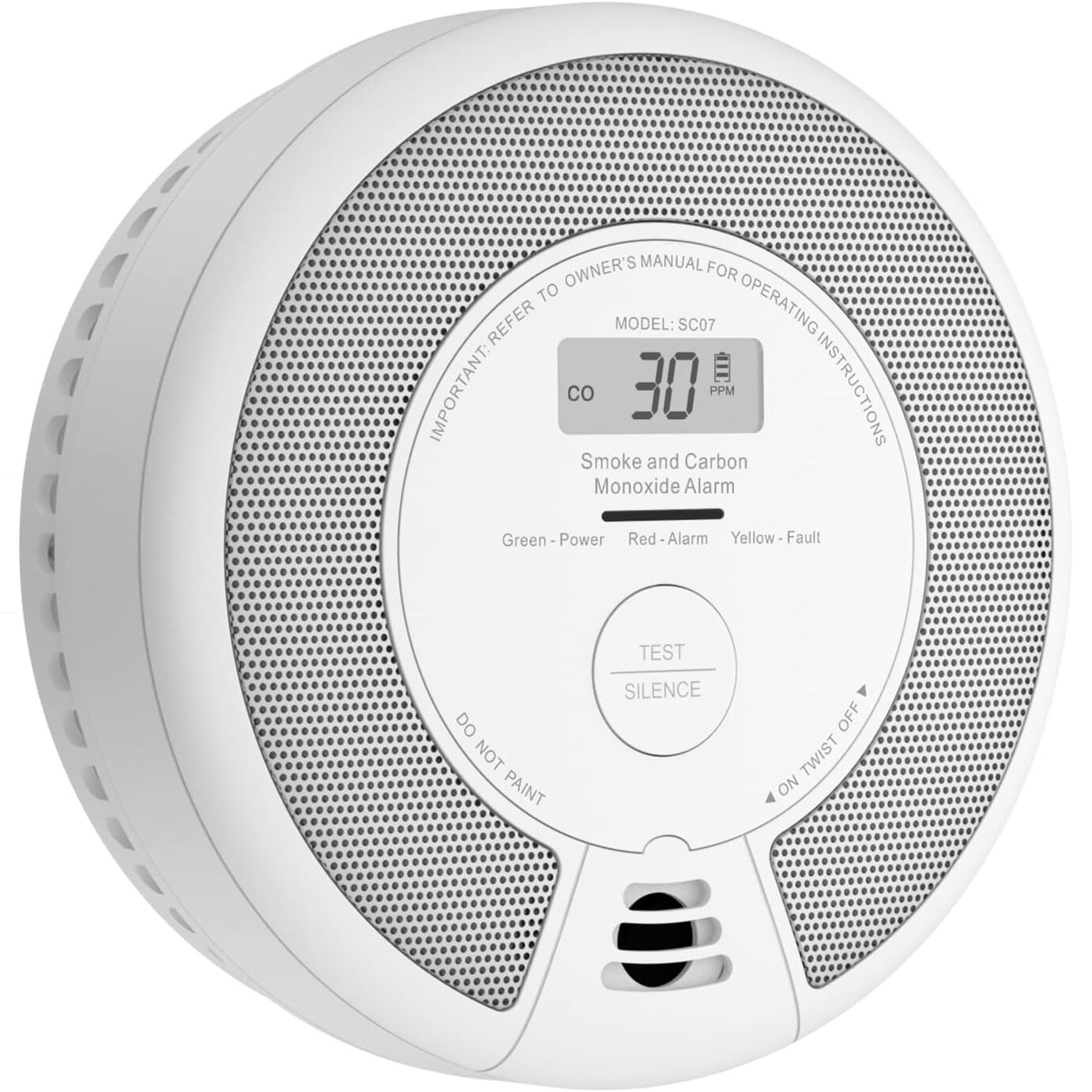 Kohlenmonoxidmelder DSD-5879 mit LCD-Anzeige der CO-Konzentration