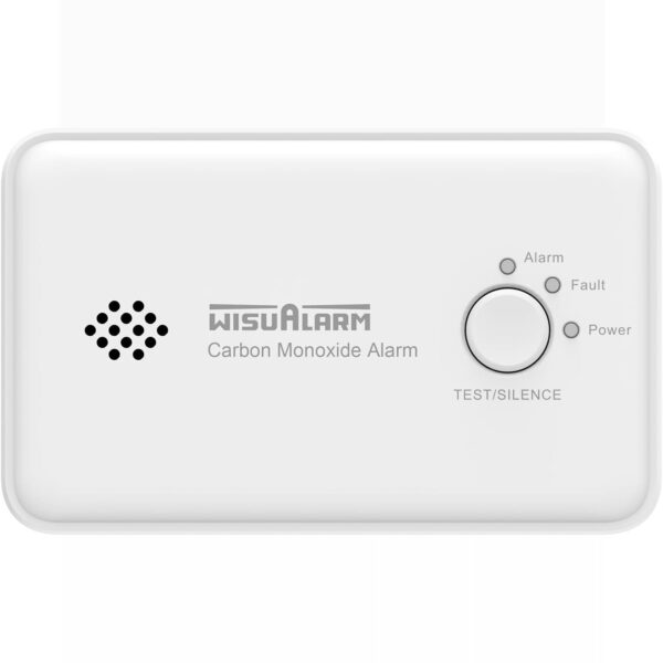 Wisualarm C03 Kohlenmonoxidmelder ohne Display mit Test- und Stummtaste