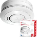 Ei Electronics Ei650 Rauchmelder mit 10-Jahres-Batterie, ohne LED-Blinken, EN 14604
