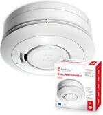 Ei Electronics Ei650 Rauchmelder mit 10-Jahres-Batterie, ohne LED-Blinken, EN 14604