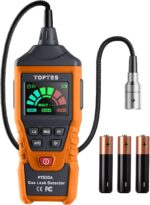 TopTes PT520A Gasspürgerät mit 43,5-cm-Schwanenhals für Zuhause und Wohnmobil