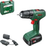 Bosch EasyDrill 18V-40 Akkuschrauber, 13-mm-Bohrfutter, 20 Drehmomentstufen, Koffer