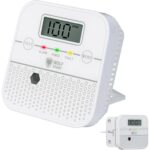 WOLF SHIELD Mini CO-Melder mit LCD-Anzeige und Standhalterung