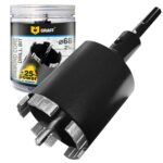 GRAFF Diamant-Bohrkrone 68 mm mit Zentrierbohrer und SDS-Plus-Adapter