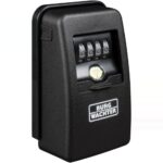 Burg-Wächter Key Safe 60 L SB Schlüsseltresor in Schwarz mit beleuchteten Zahlenrollen an der Wand