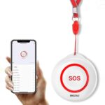 SINGCALL WE57 Notrufknopf in Rot mit grosser Drucktaste