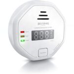 Brandson Kohlenmonoxid-Melder in Weiss mit LCD-Anzeige der CO-Konzentration
