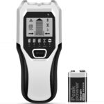 FOLAI 510-BX Leitungssucher in Grün mit LCD-Anzeige beim Scannen einer Wand