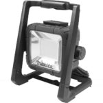 Makita DML805 LED-Baustrahler mit 20 LED, Tragegriff und aufgewickeltem Netzkabel