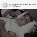 X-Sense CO03D Kohlenmonoxidmelder mit LCD-Anzeige des gemessenen CO-Werts
