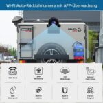 Uzone 305WF Rückfahrkamera kabellos mit Magnetfuss und Akku