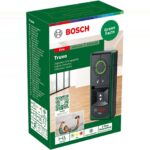 Bosch Leitungssuchgerät Truvo der 2. Generation mit LED-Ring an einer Wand