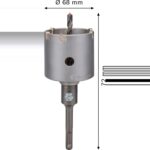 Bosch PRO SDS plus-5 Bohrkrone 68 mm mit Zentrierbohrer und SDS-plus-Aufnahmeschaft