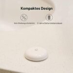 Aqara Wassermelder SJCGQ11LM, flacher weisser Zigbee-Sensor für Wasserlecks