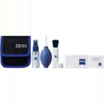 ZEISS Lens Cleaning Kit mit Blasebalg, Staubpinsel, Reinigungslösung und Gürteltasche