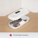 X-Sense XC04-R Kohlenmonoxid-Melder mit LCD-Display, freistehend auf ebener Fläche